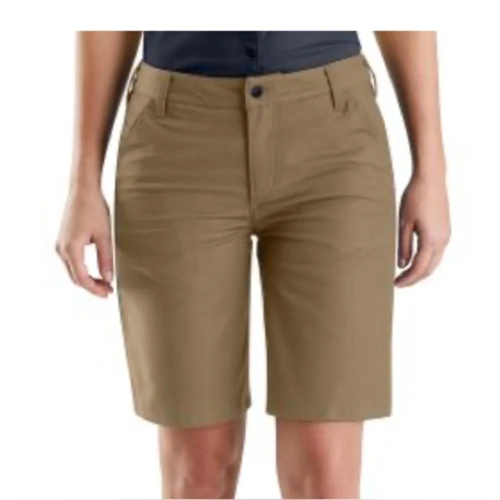 Women’s Carhartt Rugged professional original fit canvas work short size 18 - Picture 1 of 4